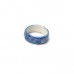 Mėlynas porceliano žiedas